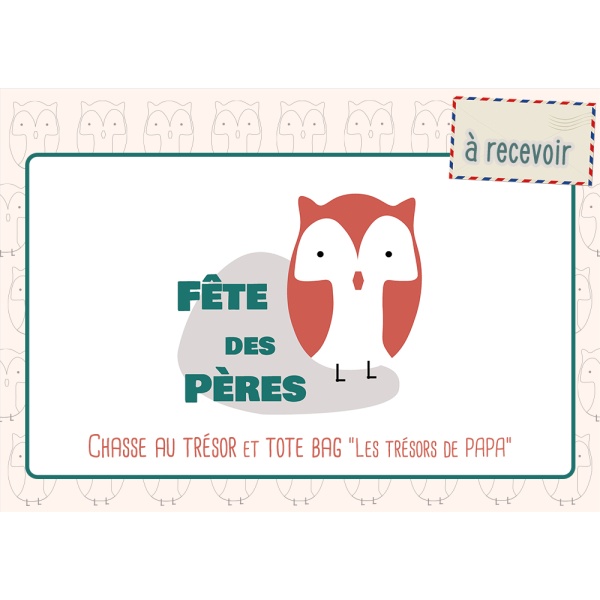 Fête des pères - A RECEVOIR