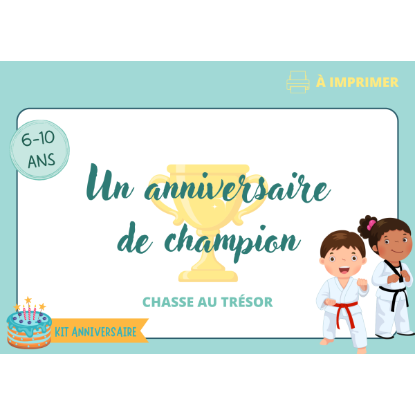 Anniversaire de champion